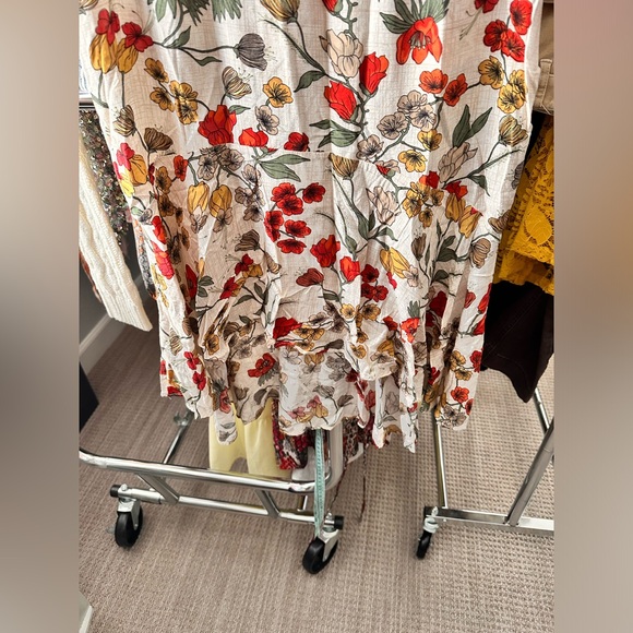 #161 Women’s Nasty Gal Collection Floral midi skirt in Size S/6. - Picture 2 of 5